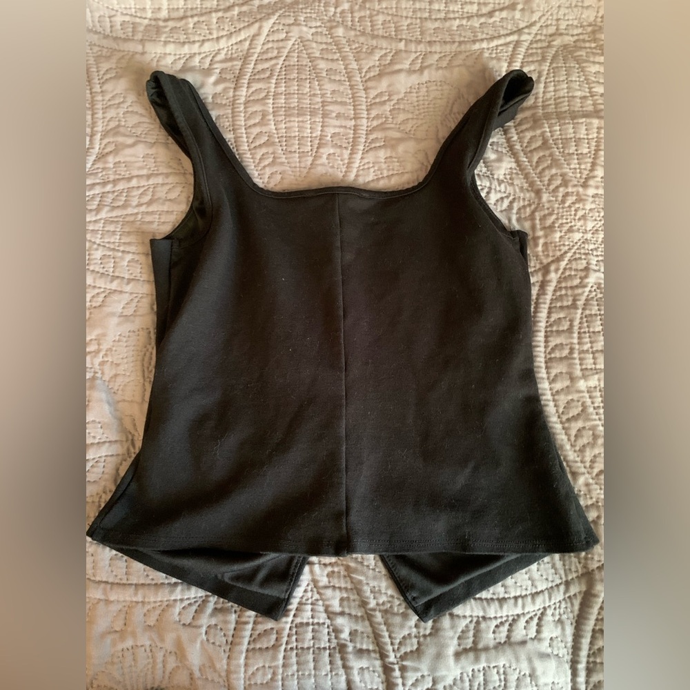 Woman’s black Vest and pants set - Picture 3 of 8